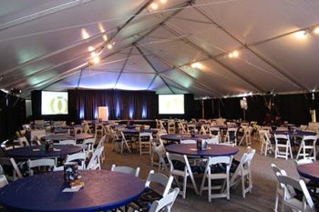 Frame Tent interior